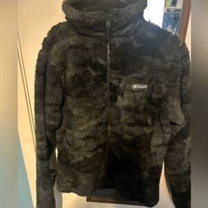 Columbia Winter Pass Print Fleece Black Coastline M